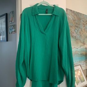 Venti6 Gauze Top - Large